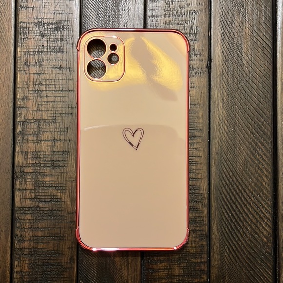 Lutty Pink, Purple, and White Heart Logo IPhone 11 Cases - Picture 2 of 10